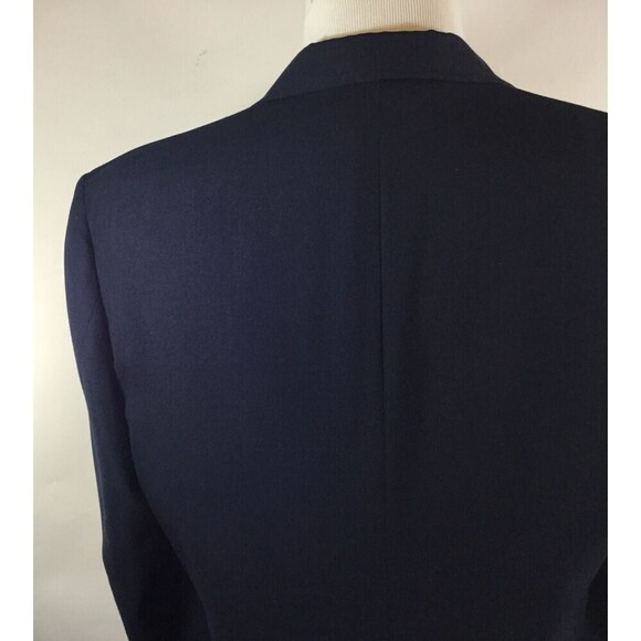 Hart Schaffner‎ Marx Blazer Jacket Jack Nicklaus Blue Navy Sport 42 Gold Buttons - Picture 9 of 11